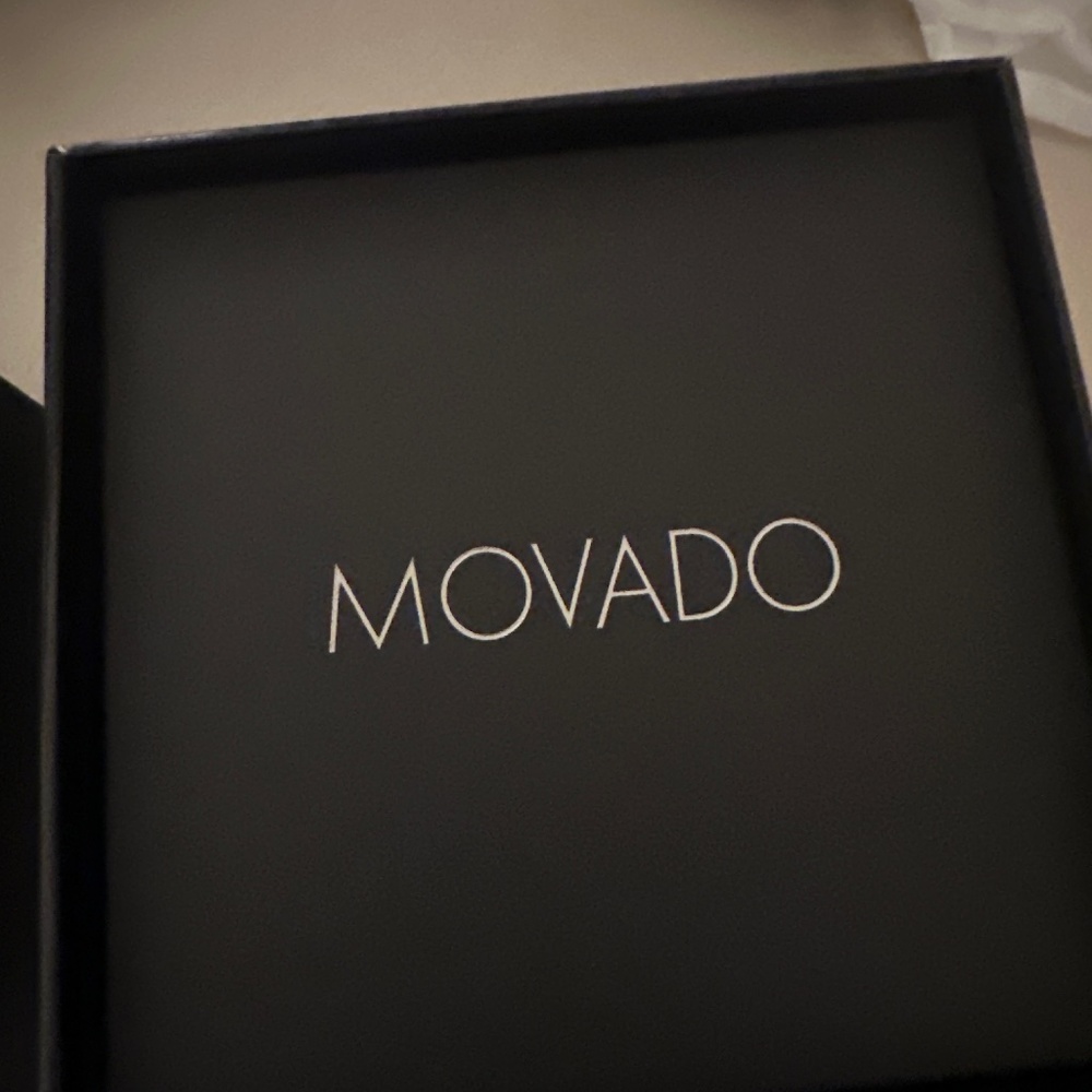 Movado two tone women's watch NWT
